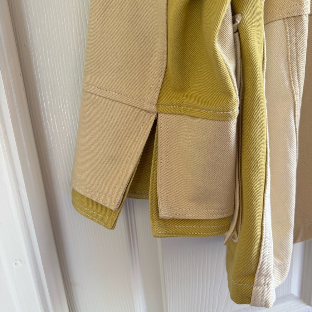 Zara Gabardine Patchwork Jacket - image 5
